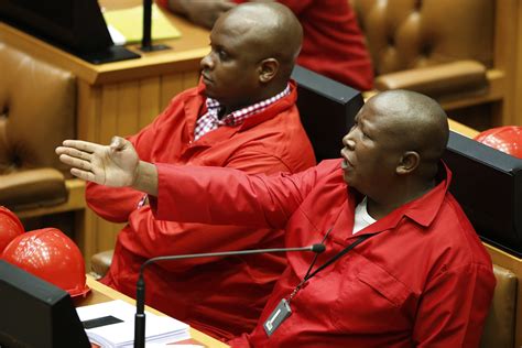 According to the eff's publication 'the coming revolution', julius malema had. Watch: South African MPs Brawl With Security Forces After ...
