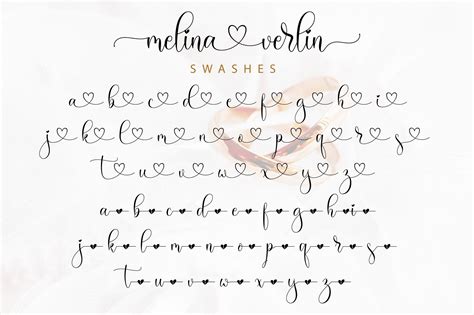 Connect Heart Font Font With Tails Calligraphy Font Font Etsy