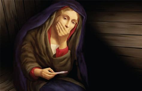 Virgin Marys Surprise Pregnancy Test In Billboard A Shocker The Star