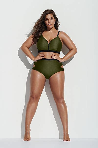 plus size model ashley graham starred for advertising swimwear craigus for men blog