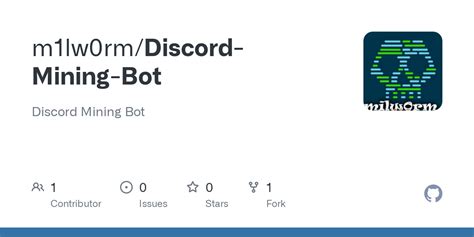 Github M1lw0rmdiscord Mining Bot Discord Mining Bot