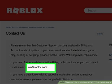 How To Get A Hacked Roblox Account Back 6 Steps With Pictures