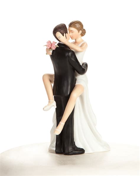 Funny Wedding Cake Toppers Featuring Funny Sexy Bride And Groom