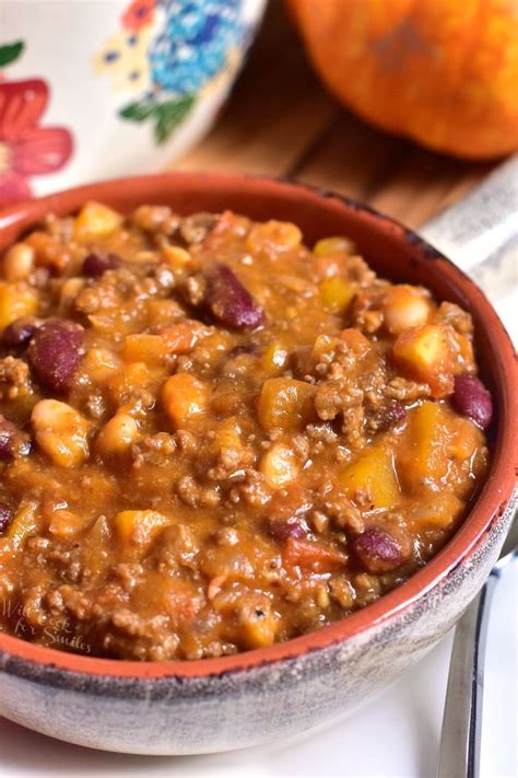 Pumpkin Chili Will Cook For Smiles
