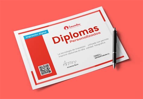 Diplomas Imprime Buin Tenemos Servicio De Impresión Digital De Alta