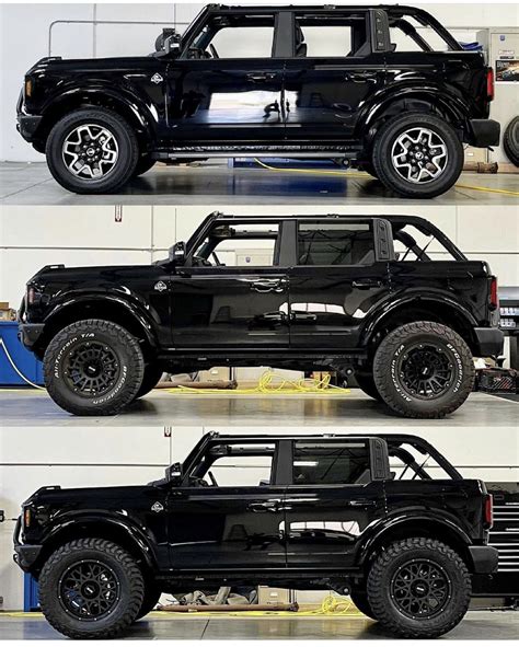 32s Vs 35s Vs 37s Mounted On Bronco Outer Banks With 4 Lift