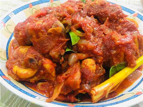 Menu Iftar Homemade Ramadhan Day 5 Ayam Masak Merah Resepi Istimewa