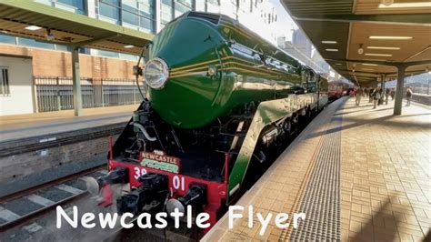 Australian Trains Onboard The Newcastle Flyer With 3801 Youtube