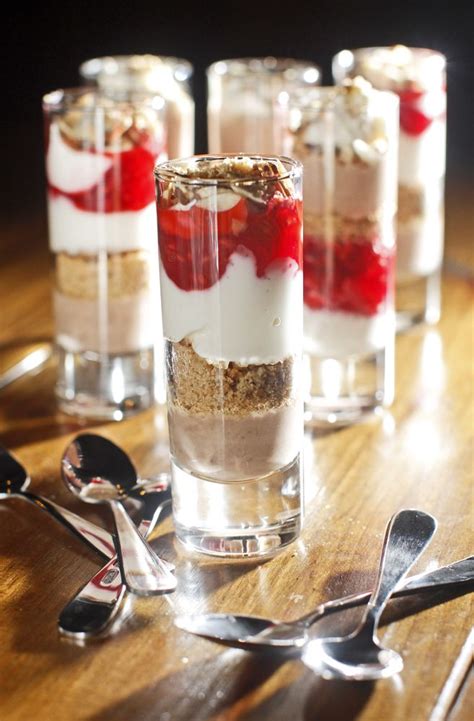 Applebees dessert shooters mini desserts served in shot. 17 Best images about Shot Glass Recipes on Pinterest | Candy canes, Parfait recipes and Mousse