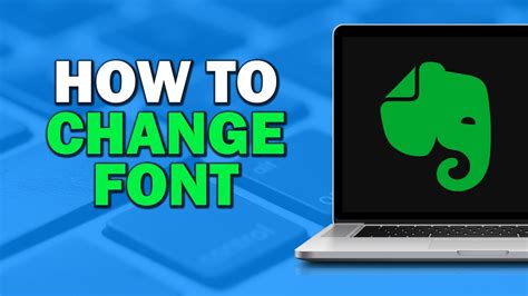 How To Change Font On Evernote Easiest Way Youtube