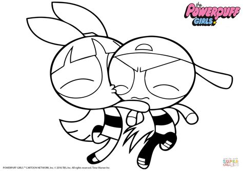Powerpuff Girls Buttercup Coloring Pages At Getdrawings Free Download