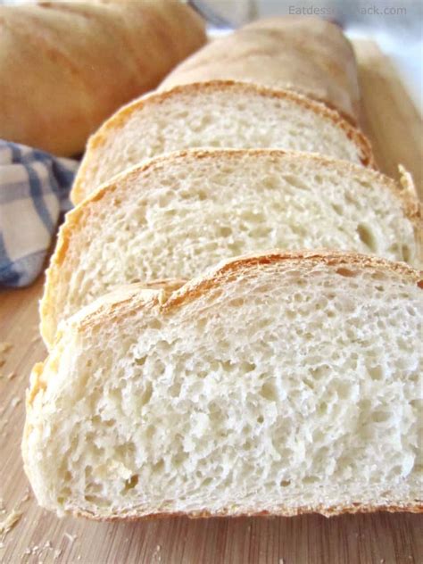 Simple Fluffy French Bread One Loaf Recipe Eat Dessert Snack