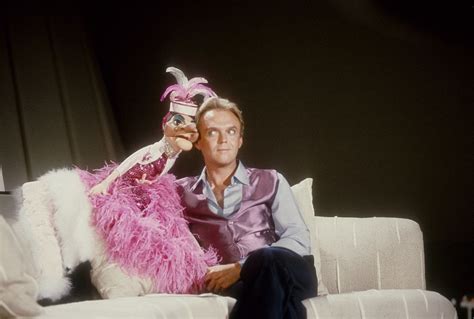 Los Angeles Circa 1980 Puppeteer Wayland Flowers And His Puppet