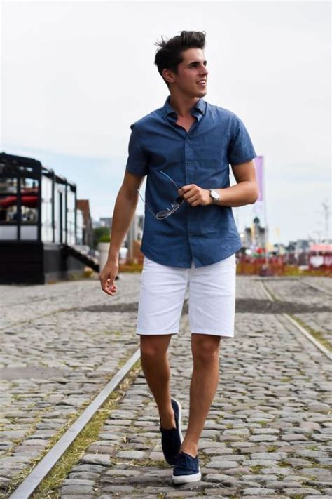 The Classic White 3 New Ways To Style White Shorts This Summer 2019 Mens Fashion Summer