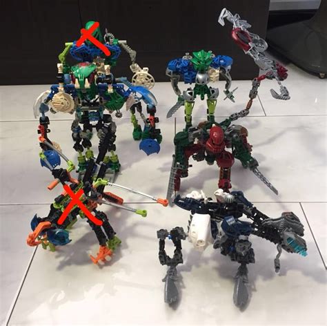 Lego Bionicle Combiners Hobbies Toys Toys Games On Carousell