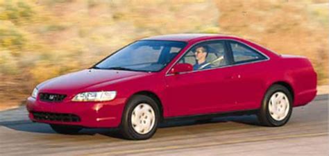 1999 Honda Accord Coupe Lx V 6 First Drive And Road Test Review Motor