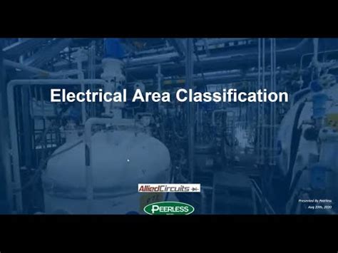 Electrical Area Classification Featuring Allied Circuits Youtube