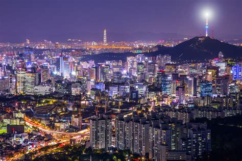 Seoul Night Seoul Night City View City Aesthetic