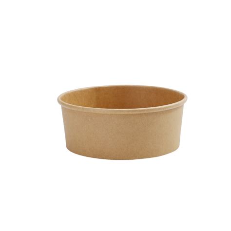 1300ml Kraft Paper Salad Bowl With Lid Welcome To Anhui Feinor Packaging