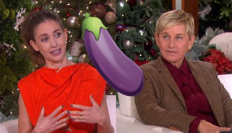Alison Brie Accidentally Showed Ellen DeGeneres A D K Pic The First