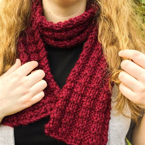 Can i take my knitting needles on an airplane? Hand Knitted Chunky Square Ridges Scarf | Hand knitting ...