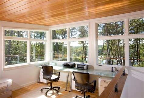 20 Mid Century Modern Home Office Designs Decorating Ideas Design