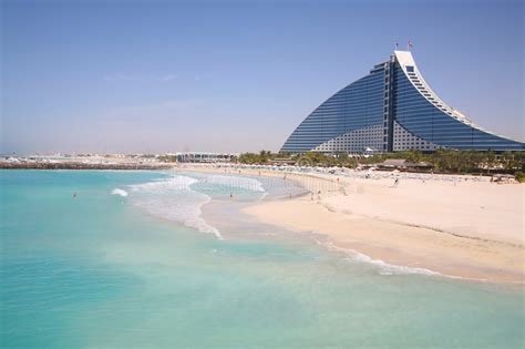 Jumeirah Beach Hotel Stock Image Image Of Travel Gulf 3853881