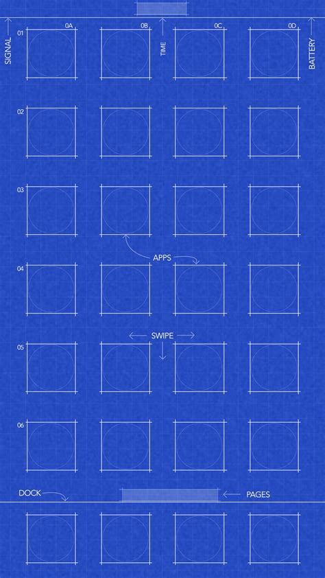 Iphone 5 Wallpaper Blueprint