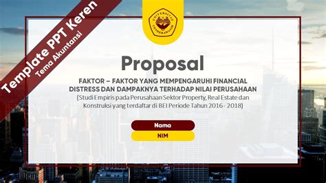 Contoh Ppt Seminar Proposal 2020 Terbaru