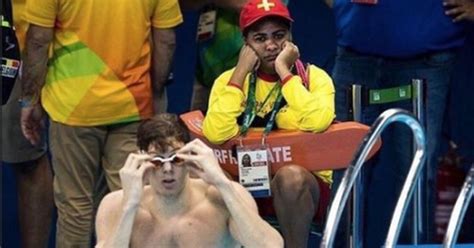 Bored Olympics Lifeguard Is The Spirit Animal For Those