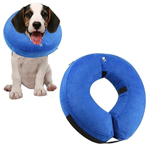 Onson Protective Inflatable Dogs Collar Soft Pet Recovery E Collar For