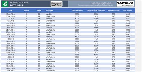 Maybe you would like to learn more about one of these? Excel Payroll Template - Free Paycheck Calculator