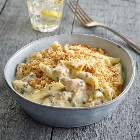 The cooking time will vary based on the thickness of your salmon. Salmon Pasta Bake