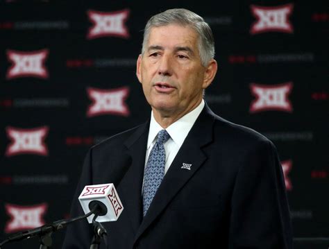 A one hundred percent treatment rate! Why Big 12 commissioner Bob Bowlsby thinks football's recruiting culture 'isn't far behind ...