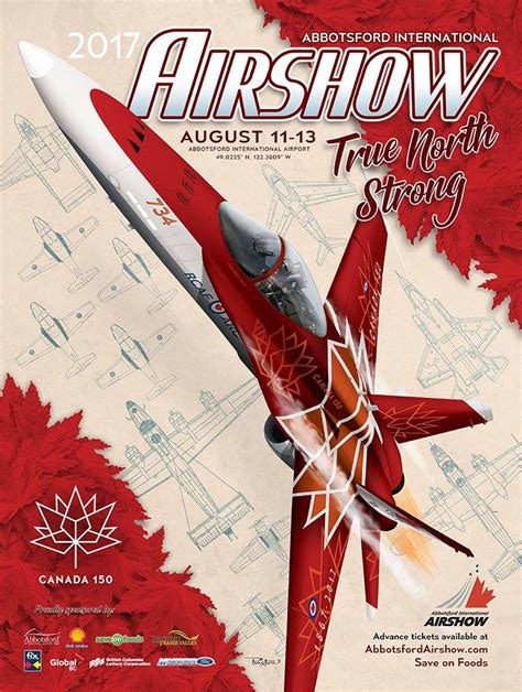 August 11 Abbotsford Air Show Canada 150 Flight 2017