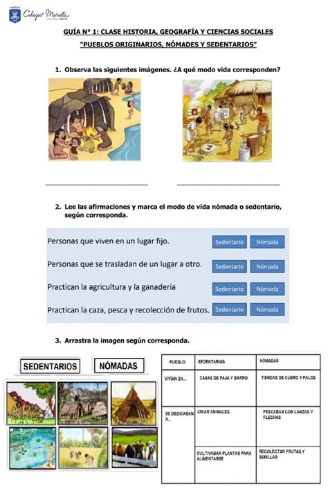 The Spanish Language Worksheet With Pictures On It