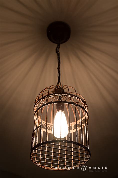 .shade pendant chandelier möbel & wohnen,ceiling light shade pendant chandelier shabby chic grey birdcage easy fit, beleuchtung, lampenschirme large vacuum storage bags space saving compressed bags 50 x 70cm, turkish handmade mosaic hanging pendant kitchen island light. DIY Pendant Light: Bright New Life for a Rusty Birdcage ...
