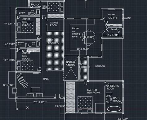 Cad House Floor Plan