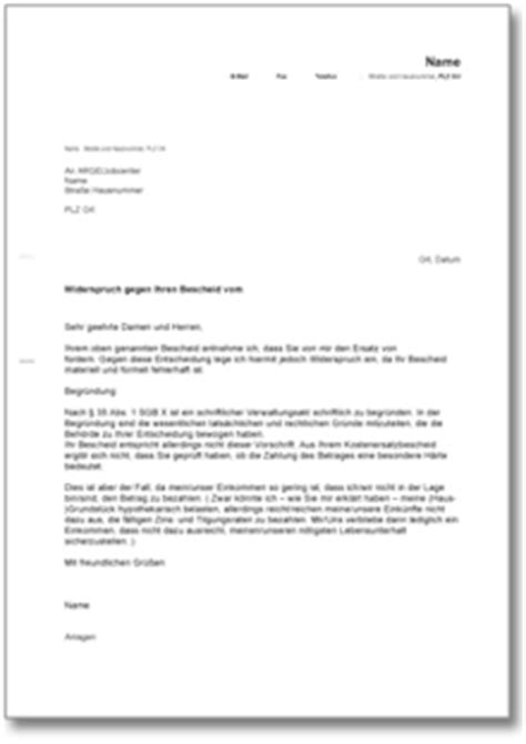 Check spelling or type a new query. Widerspruch gegen einen Kostenersatzbescheid der ARGE (ALG ...