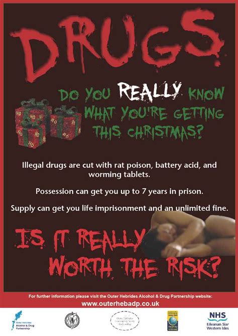 Drugs Poster Health Promotion Department