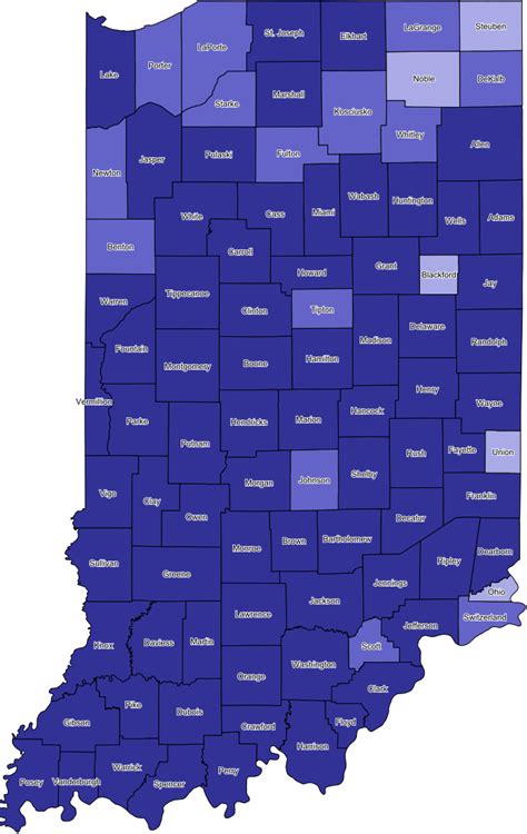 Indiana Coverage Map