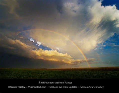 Rainbow Western Kansas Image © Warren Faidley