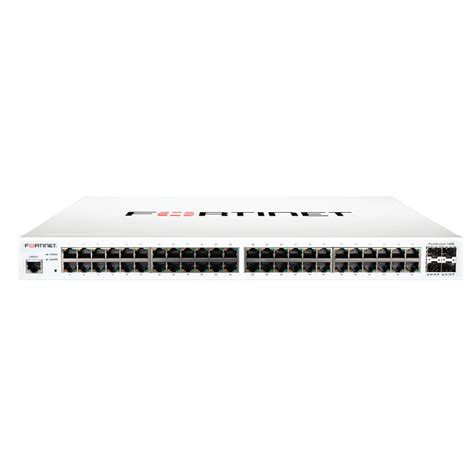 Fortinet Fortiswitch 148e Switch With 48ge Port 4sfp Corporate Armor