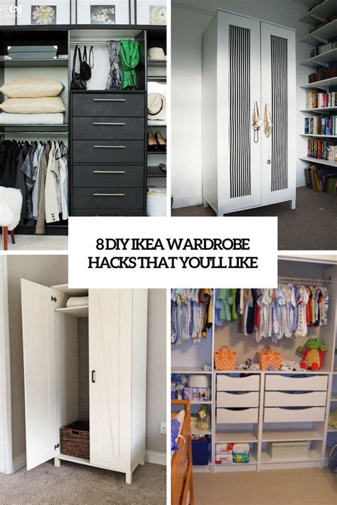 8 Diy Ikea Wardrobe Hacks That Youll Like Shelterness