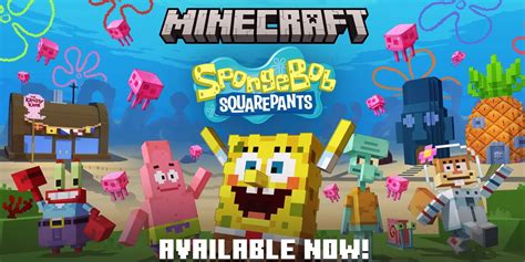Minecraft Releases Spongebob Dlc