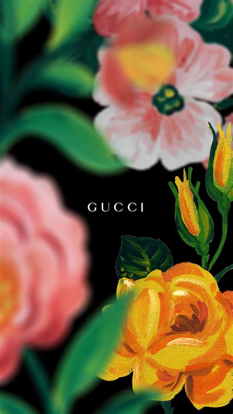 Gucci Flower Wallpapers On Wallpaperdog