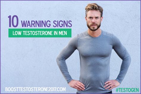 low testosterone level in men the [10] warning signs you should know