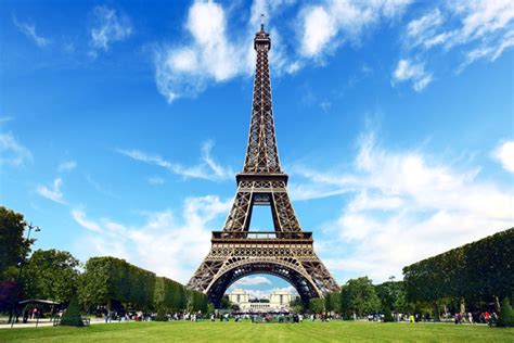 Eiffeltoren Zonnig Zuid Frankrijk