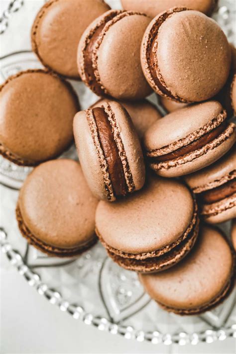 Best Chocolate Macarons Recipe With Chocolate Ganache