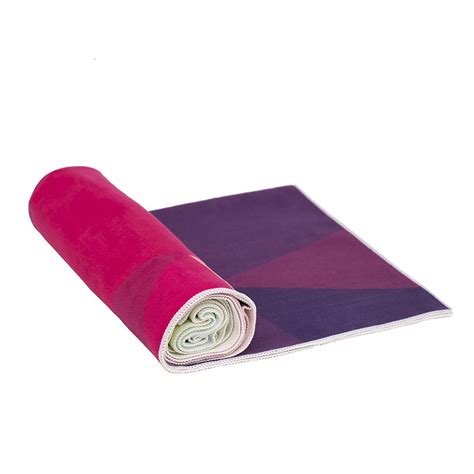 Geo Hot Yoga Towel - Limited Edition Print - The mat-sized, lightweight